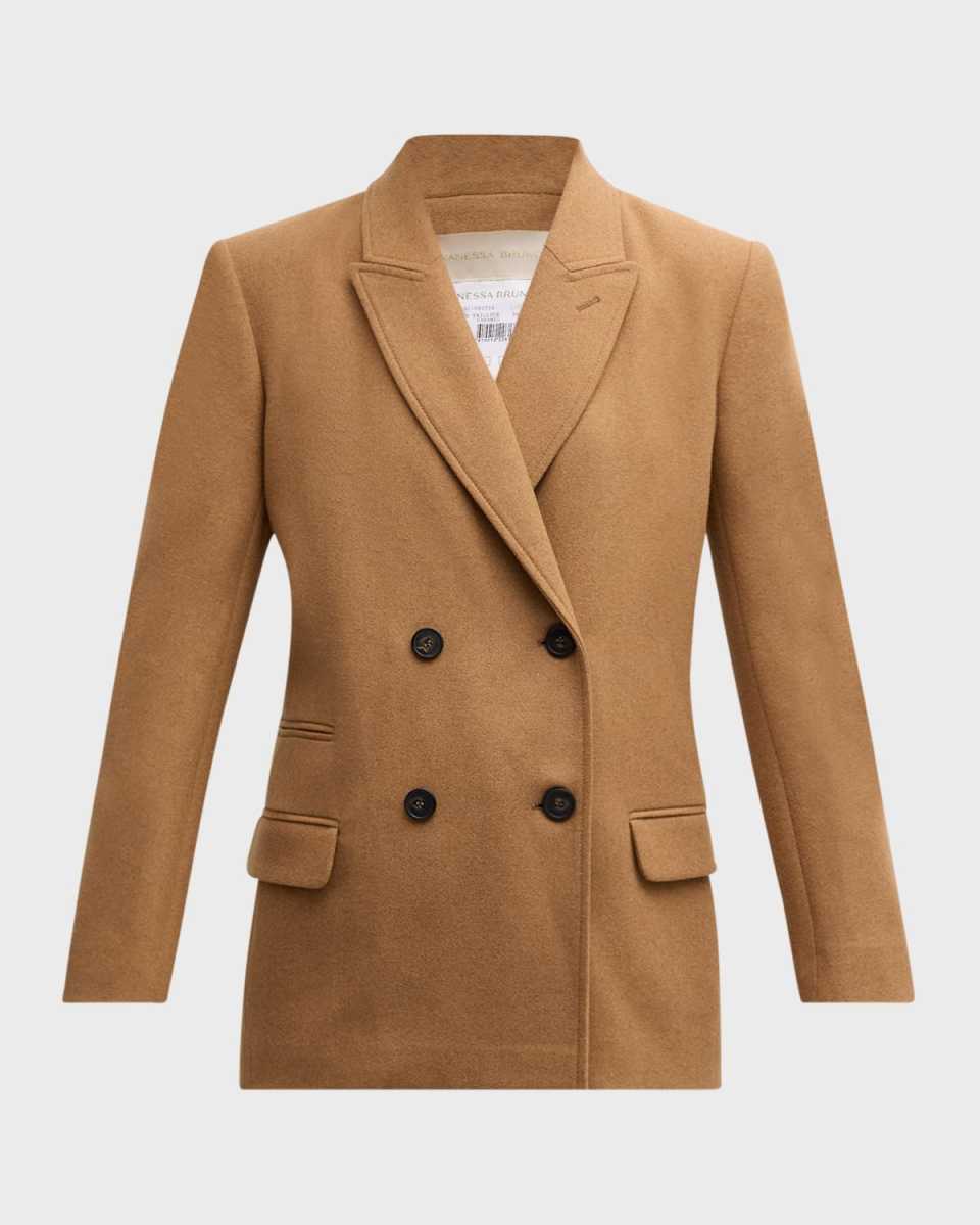 Damarys Double-Breasted Coat